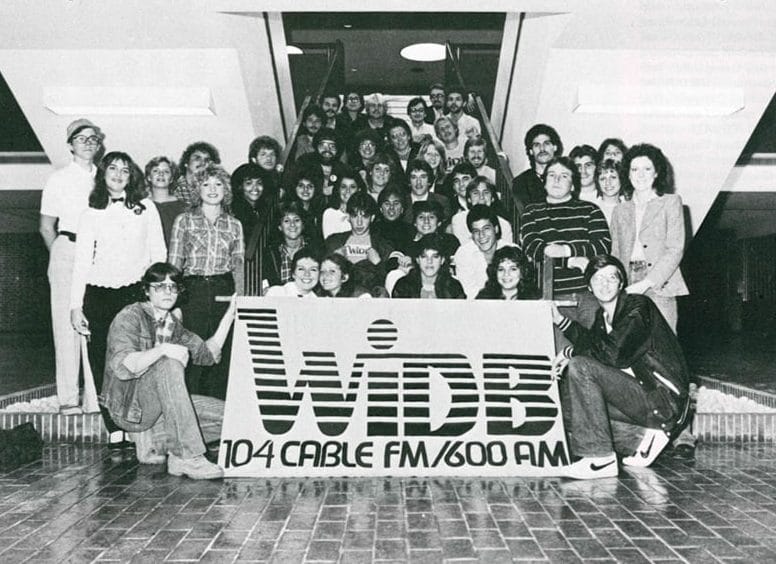 Group shot of WIDB from the 70s