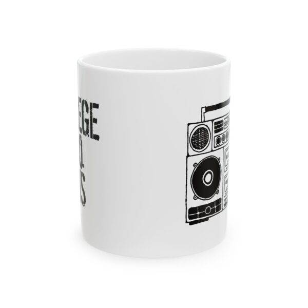 College Radio Rocks Boombox Mug - Image 2