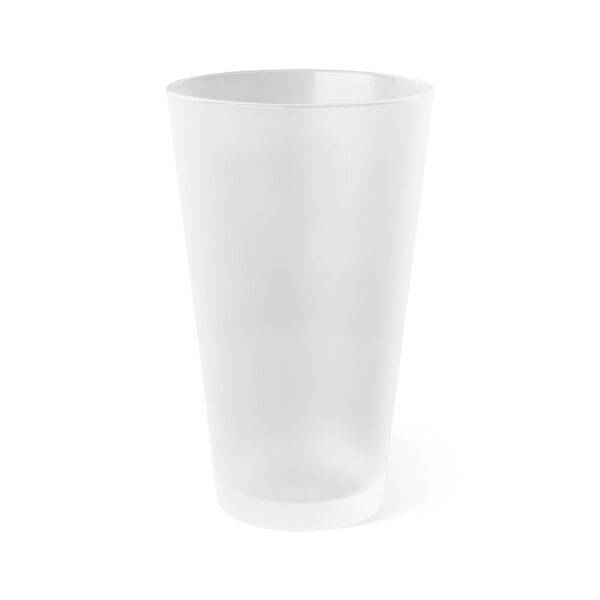 Left Of The Dial Frosted Pint Glass, 16oz - Image 4