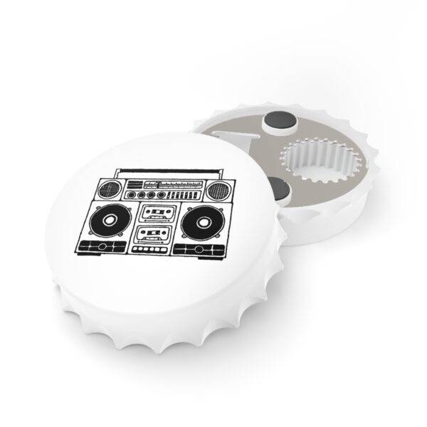 Magnetic Bottle Opener - Boombox - Image 3