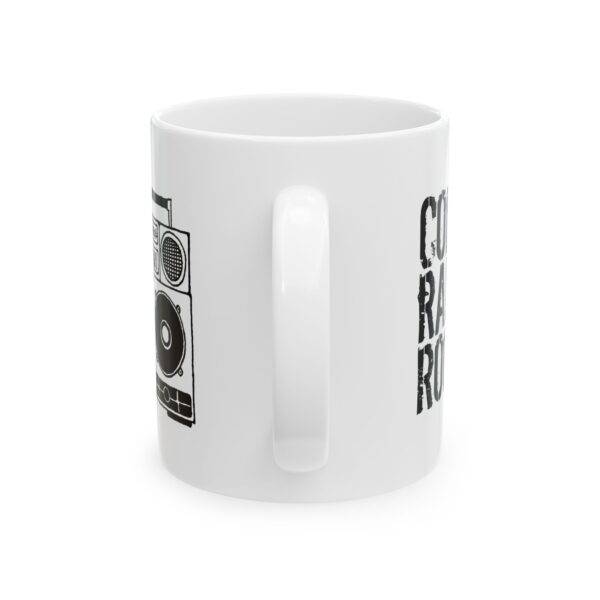 College Radio Rocks Boombox Mug - Image 3